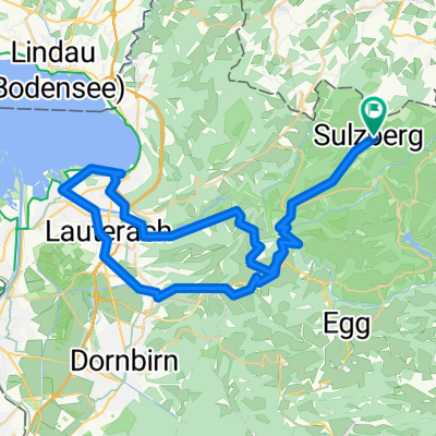 Route in Sulzberg