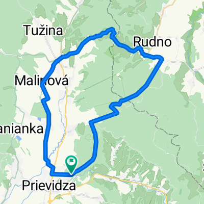 Z Prievidze na Budiš a späť