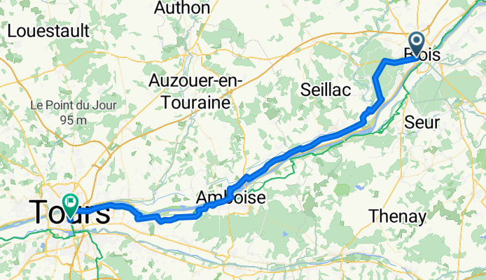 01_Route nach Tours