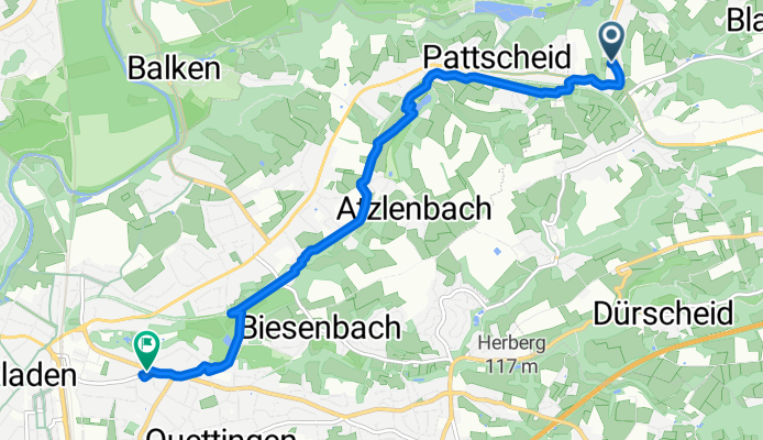 Nagelsbaum, Burscheid nach Pommernstraße, Leverkusen