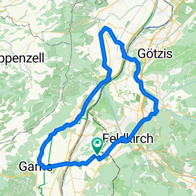 Runde Gams-Altstätten-Koblach-Feldkirch