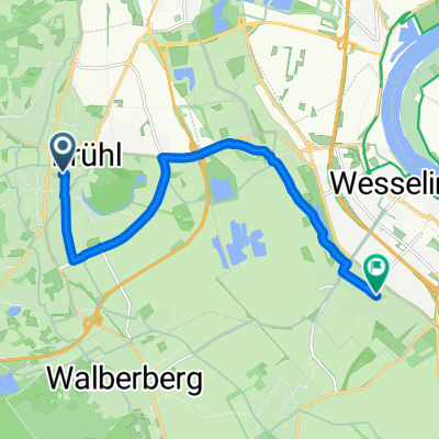 Goethestraße, Brühl nach Amselweg, Wesseling