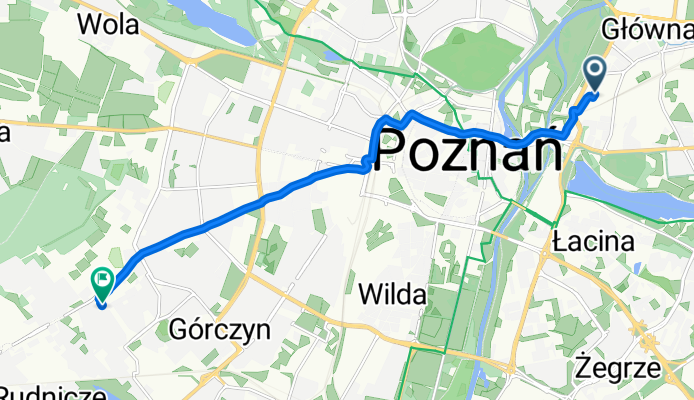 Chlebowa, Poznań do Jawornicka, Poznań