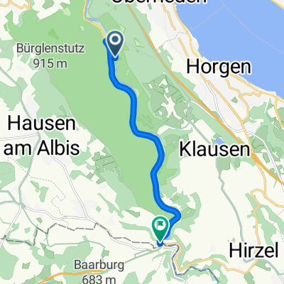 Tabletenstrasse, Sihlwald to Zugerstrasse, Sihlbrugg