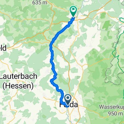 Fulda bis Bad Hersfeld