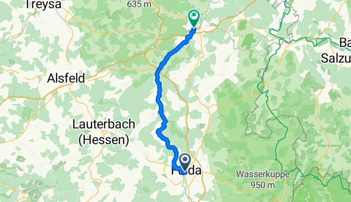 Fulda bis Bad Hersfeld