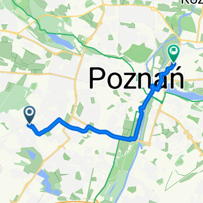 Jawornicka, Poznań do Chlebowa, Poznań