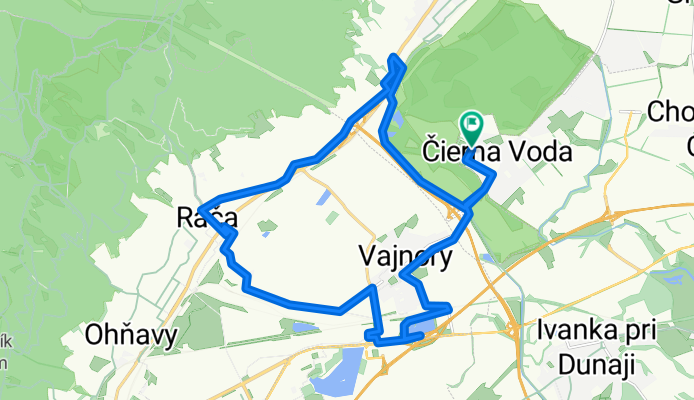 Platanová, Chorvátsky Grob až Platanová, Chorvátsky Grob