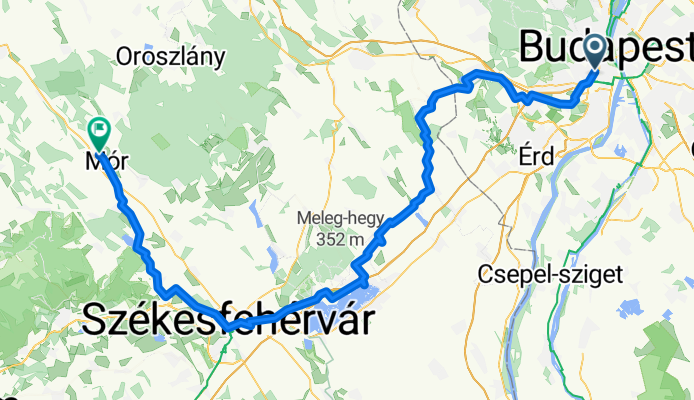 Előpatak utca, Budapest - Kinizsi Pál utca, Mór