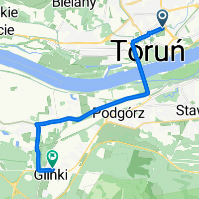 przy Kaszowniku, Toruń do Szubińska, Toruń