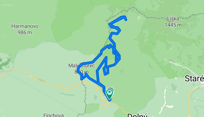 Horný Harmanec, Kráľova studňa, Šturec, H. Harmanec