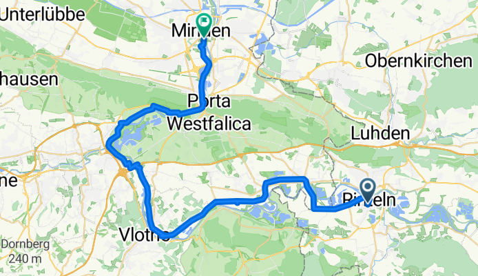 Rinteln bis Minden