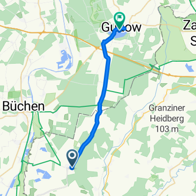 Schwanheide nach Seestraße