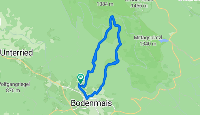 Bodenmaisrunde über Rißlochfälle