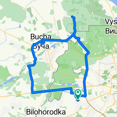 Прорізна вулиця, Петропавлівська Борщагівка to Прорізна вулиця, Петропавлівська Борщагівка