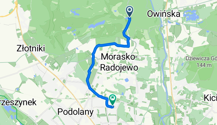 Biedrusko/Młyn to Osiedle Stefana Batorego 51E