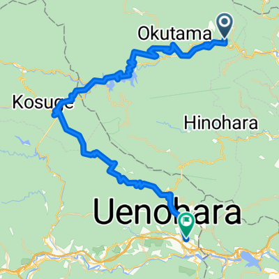 奥多摩  古里駅-小菅村-上野原