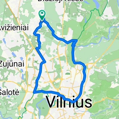 Astrų g., Lindiniškės to Astrų g., Lindiniškės
