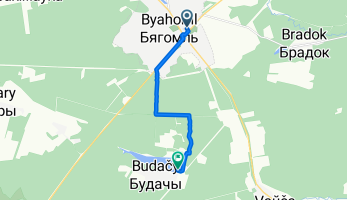 улица Володарского, Бегомльский до Бегомльский