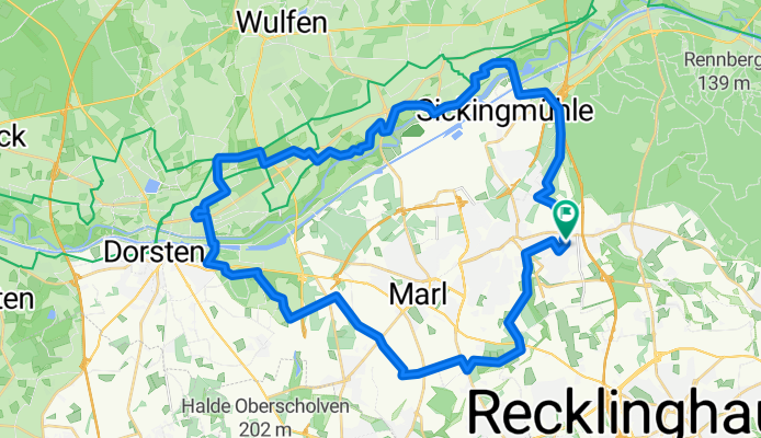 Marl Hüls - Zeche Fürst Leopold - Hervester Bruch