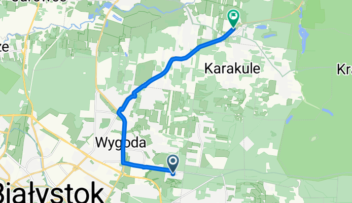 Pułku Piechoty 74c do Jeziorna 3A