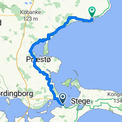 Von Stege bis Rødvig Stevns