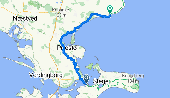 Von Stege bis Rødvig Stevns