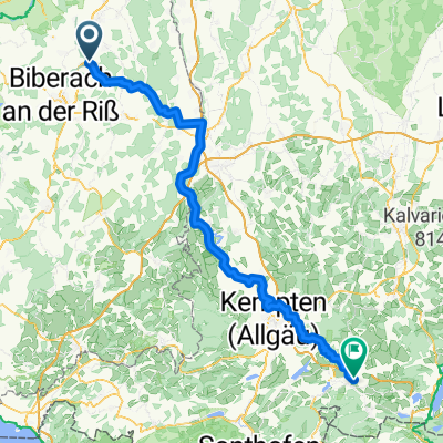 Von Maselheim bis Nesselwang