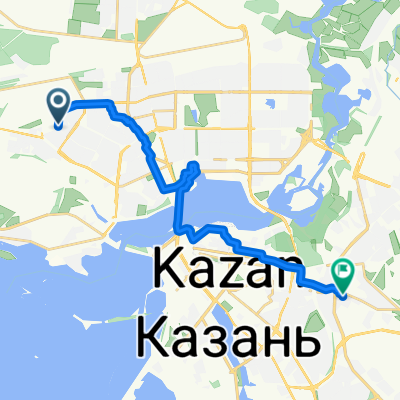 улица Сабан, Казань до улица Аделя Кутуя, Казань