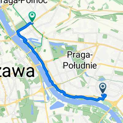 J Meissnera, Warszawa do Praga, Warszawa
