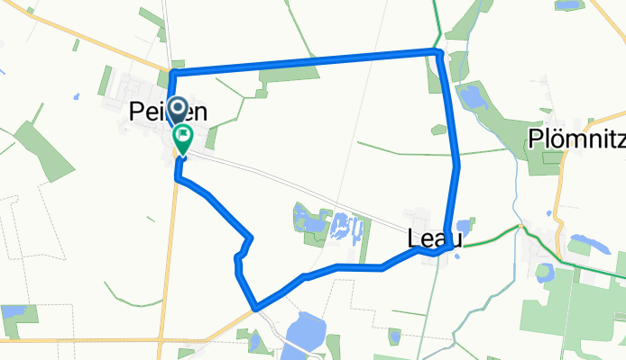 Peißener Hauptstraße nach Peißener Hauptstraße