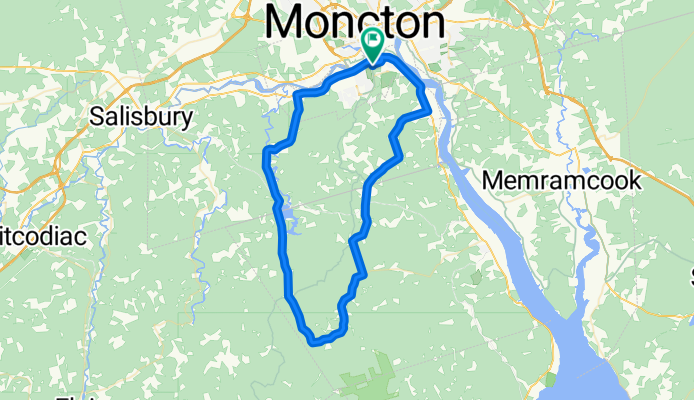 Old Coach Rd, Riverview to Old Coach Rd, Riverview