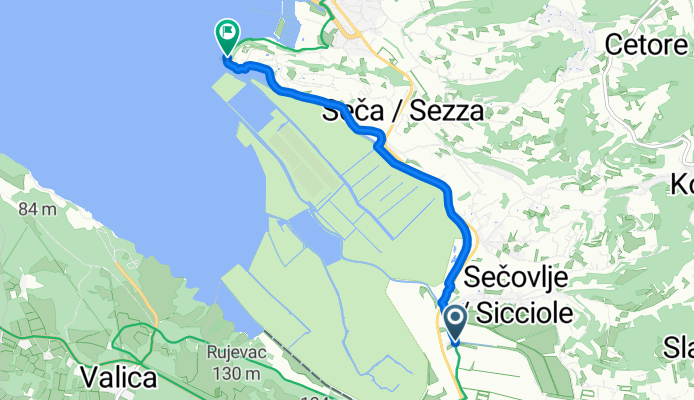 Sečovlje, Sečovlje à 45.501° N 13.587° W