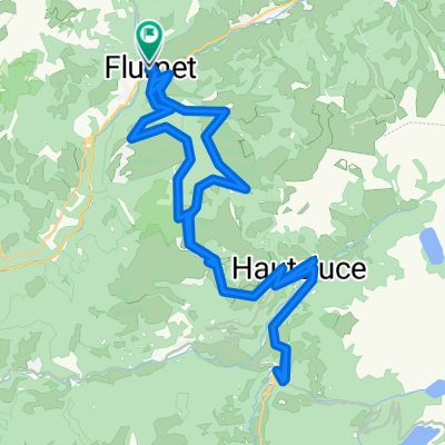 Route in Flumet