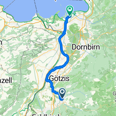 Im Wäsle, Sulz nach Bodensee Rundweg, Hard