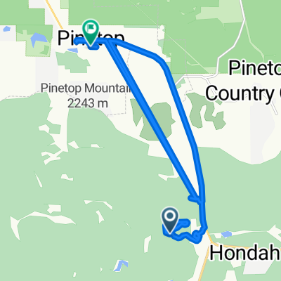 Pinetop to Spruce Ln, Pinetop-Lakeside
