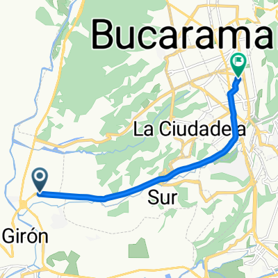 Carrera 16, Girón a Calle 49, Bucaramanga