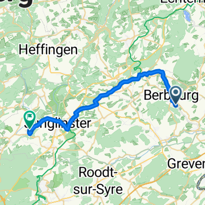 Route nach An Der Schlaed