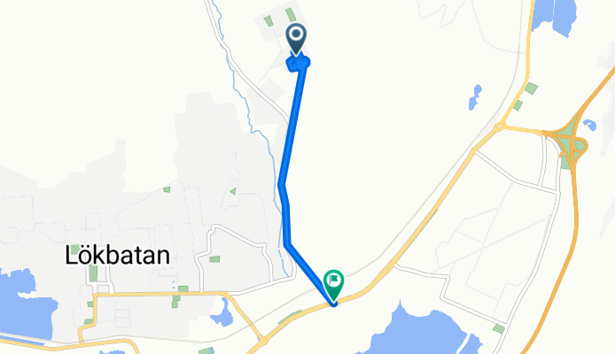 Moderate route