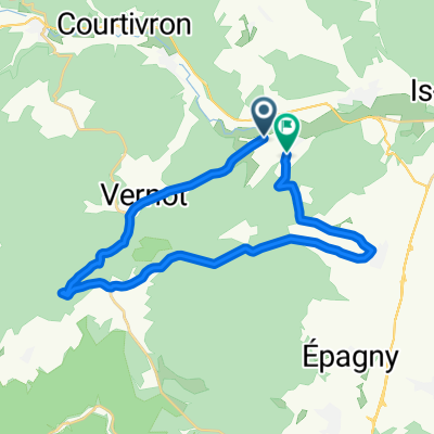 Route de Vernot, Villecomte à Route de la Roche, Villecomte