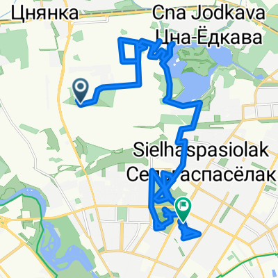 152, Minsk to vulica Maksima Bahdanoviča 90, Minsk