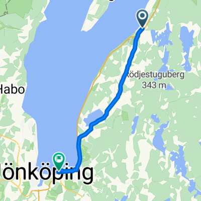 Jönköpingsvägen, Gränna nach Solviksvägen, Jönköping