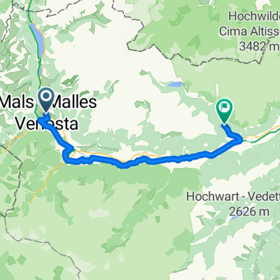 7 July Malles Venosta to Naturns