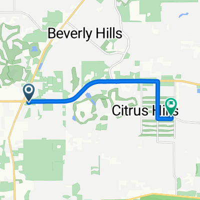 W Norvell Bryant Hwy, Lecanto to E Hartford St, Hernando