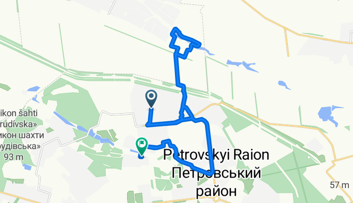 Умеренный маршрут