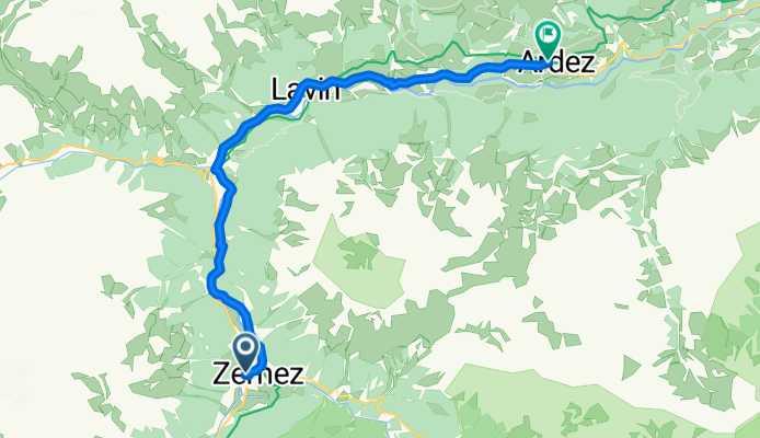 Zernez nach Arfusch, Ardez
