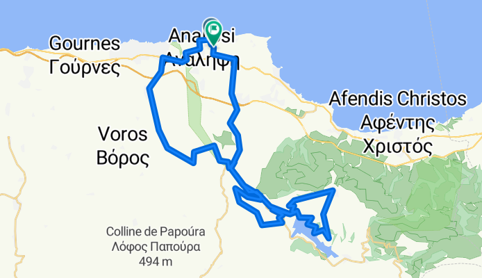 Canyon Potamies Lake Mochos