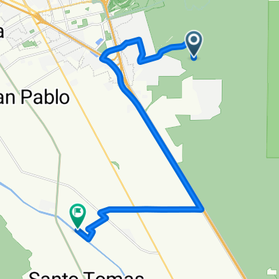 Route to Las Cruces