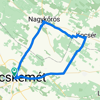 Mihó utca, Kecskemét - Munkácsy Mihály utca, Kecskemét