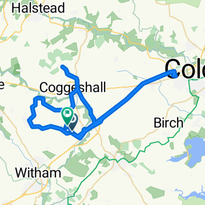 Park Farm, Colchester to Hollow Road, Colchester